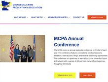 Tablet Screenshot of mncpa.net